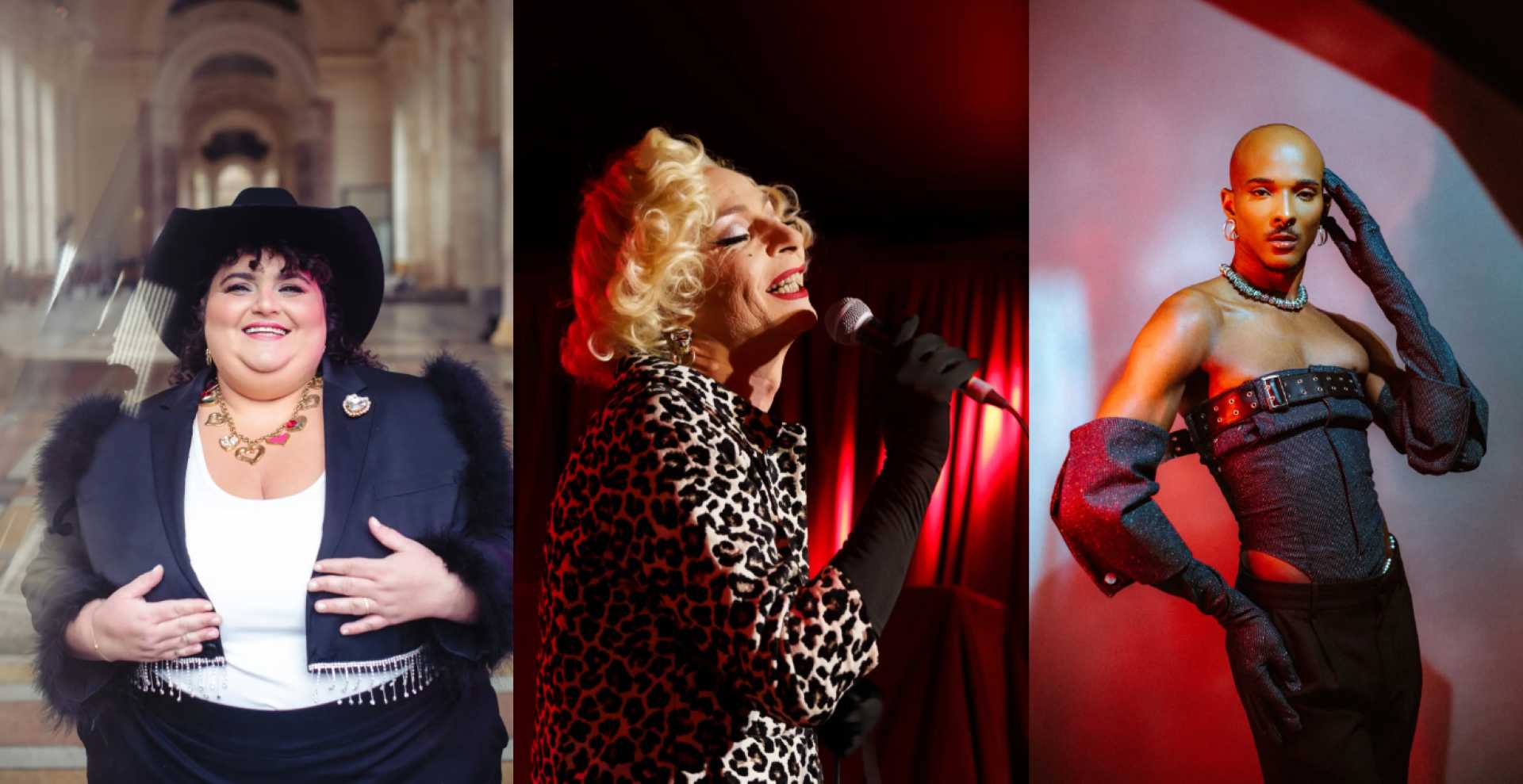 Bal masqué - Barbara Butch, Madame Arthur et Noam Sinseau