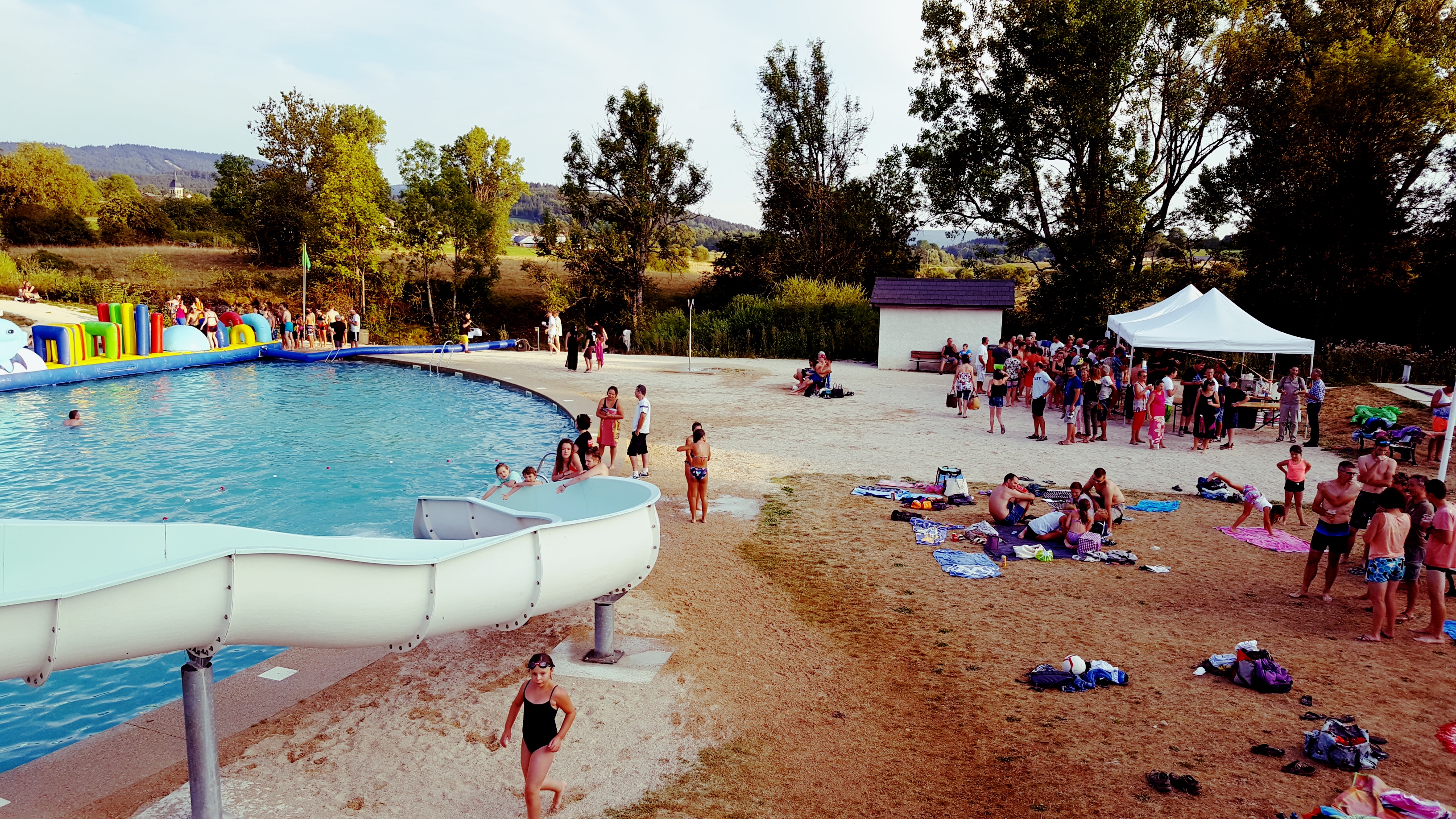 Baignade en plein air  Champdor