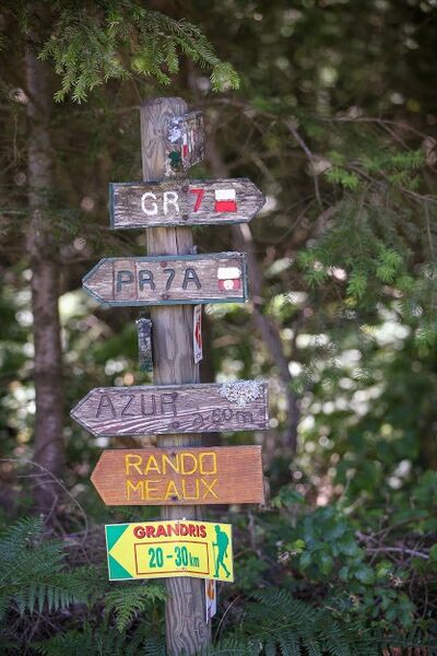 Etape du GR7 Des Vosges aux Pyrénées