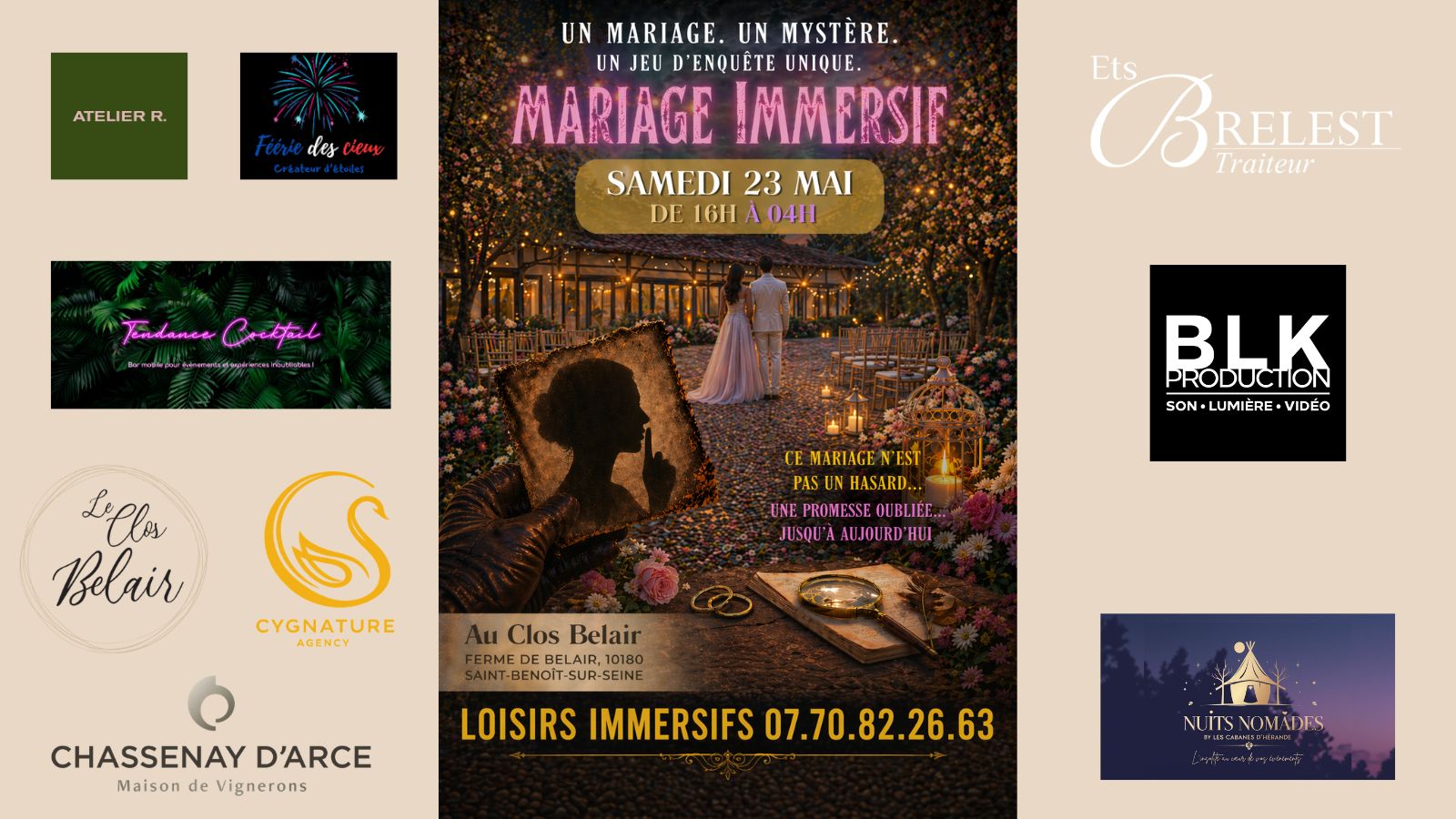 Mariage Immersif — visuel événement