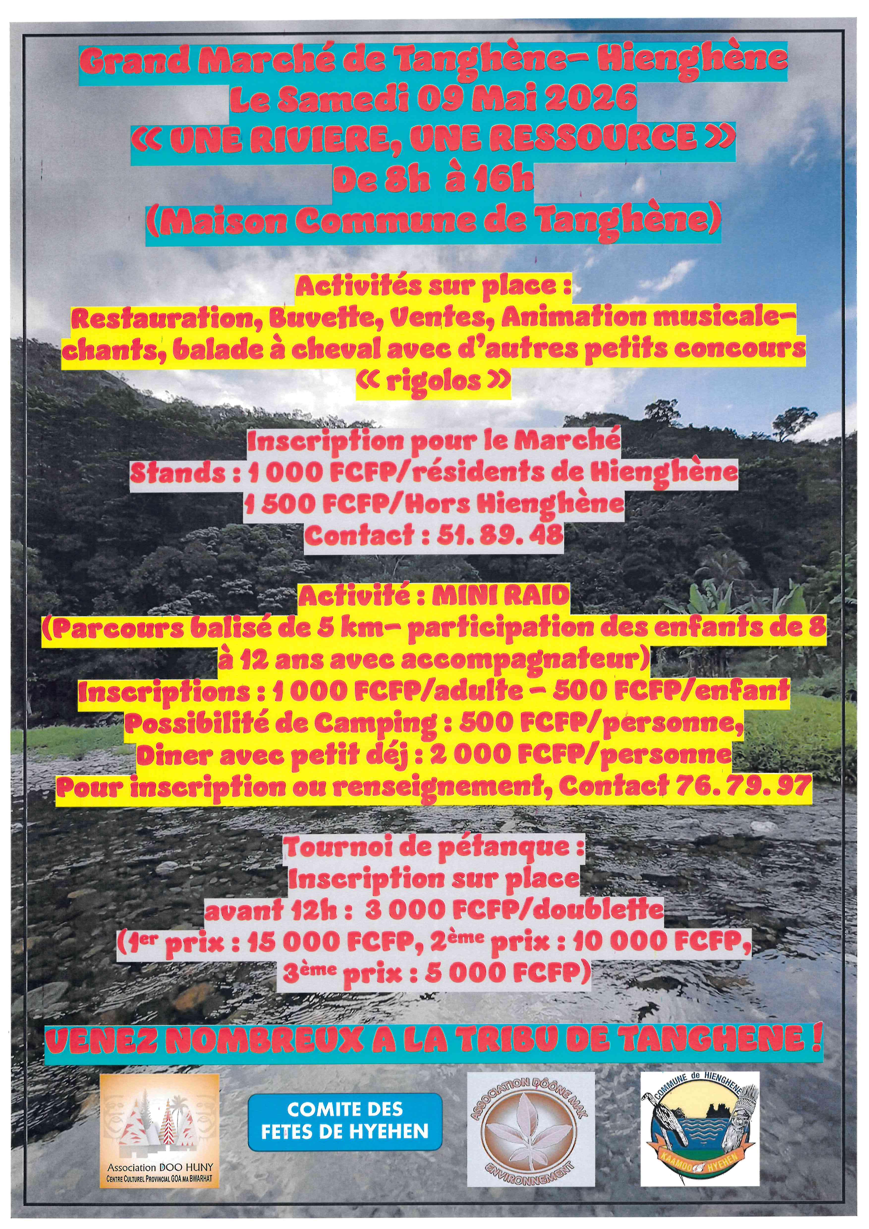 Grand marché de Tanghène