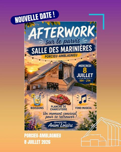 Afterwork à la salle des Marinières
