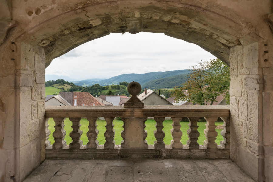 Vue depuis le Château de Clermont