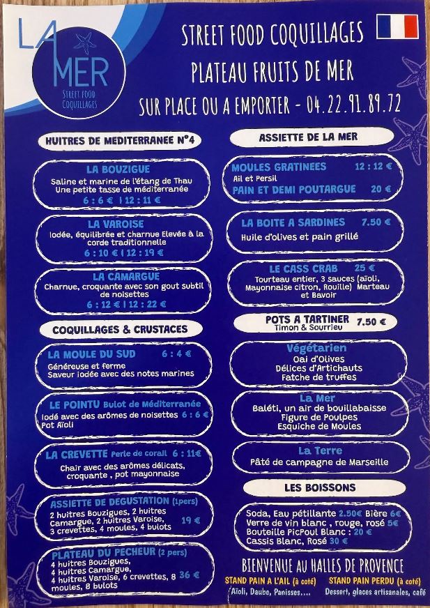 La mer street food coquillages - photo 2