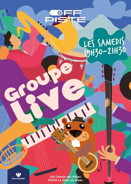 Live band at Off Piste