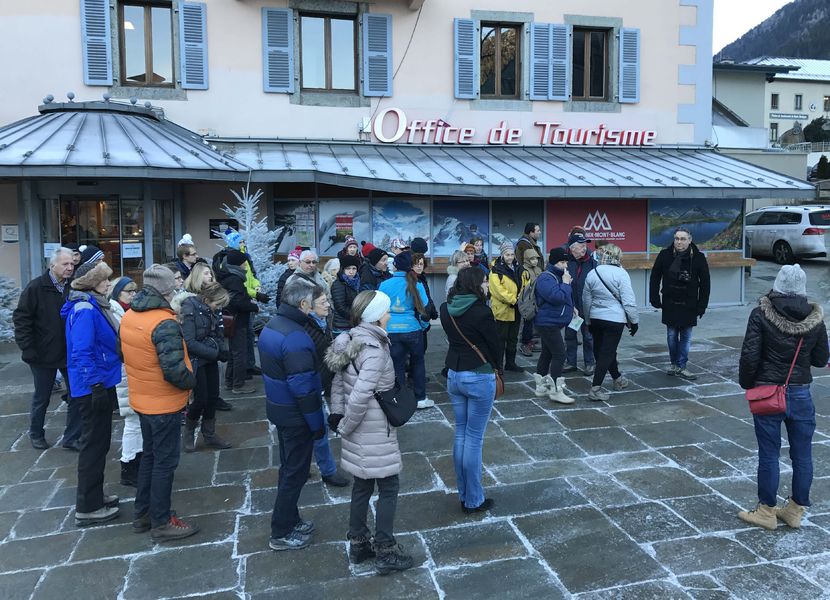 visite guidée patrimoine chamonix hiver