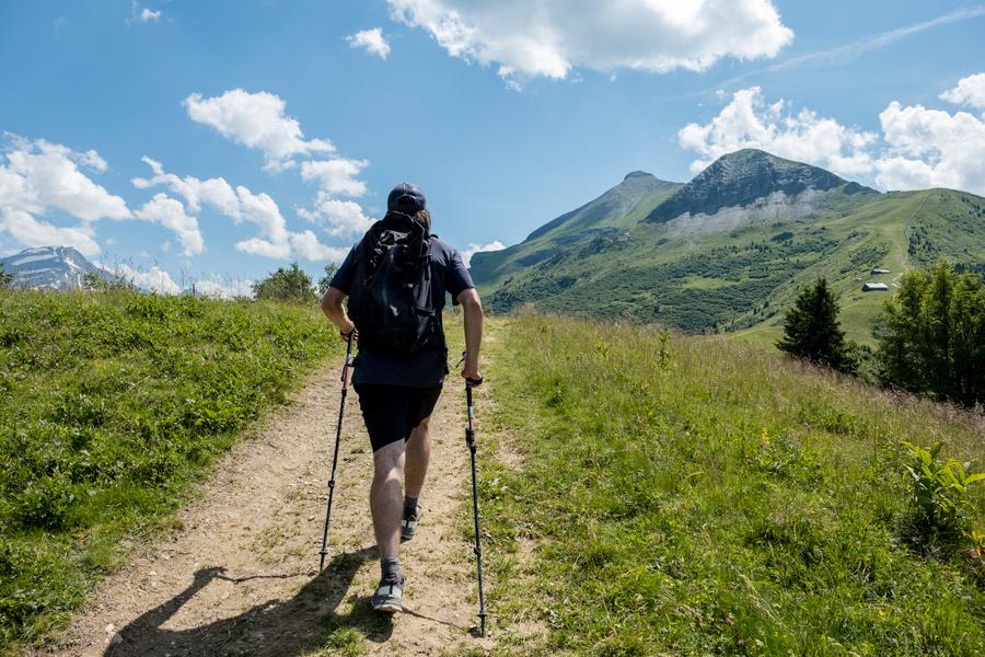 Le Mont Joly depuis Saint Nicolas de Véroce