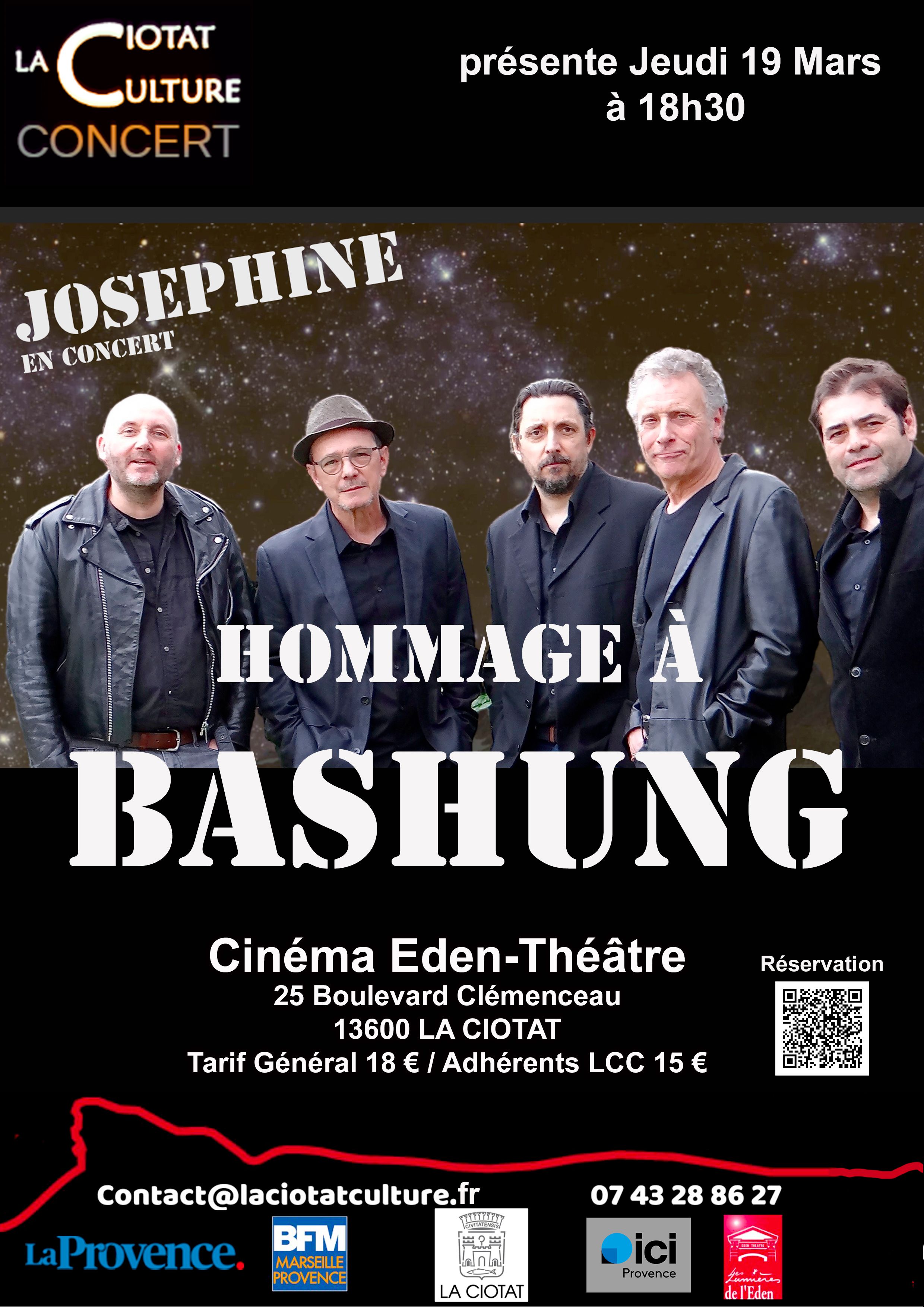 Concert Hommage à Bashung