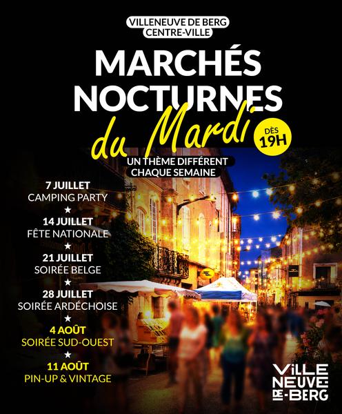 Marché nocturne