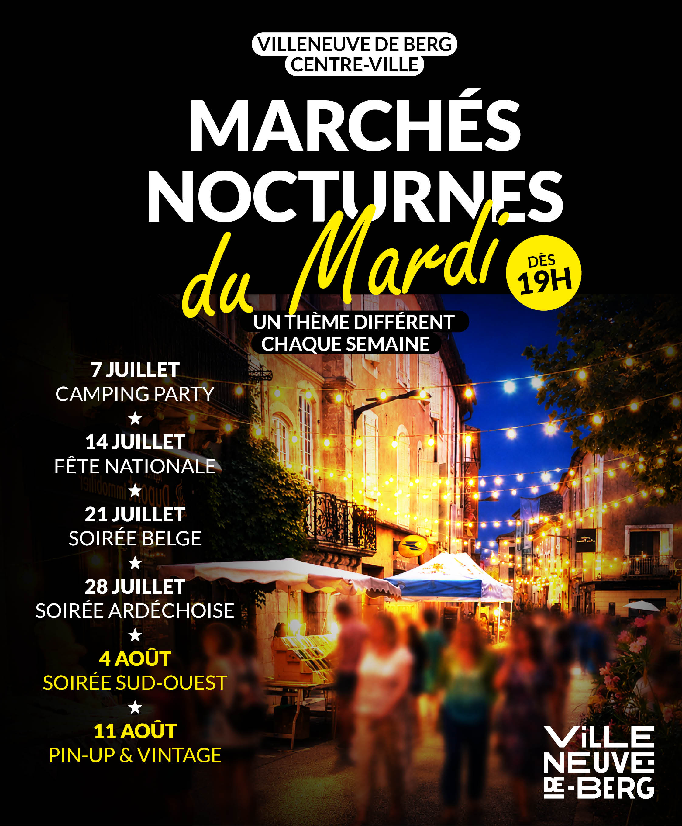 Marché nocturne