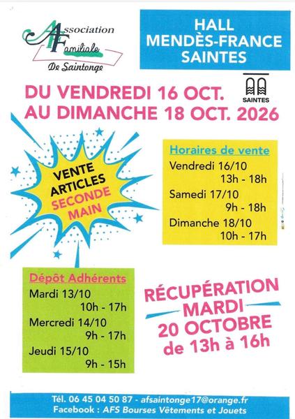 Vente d'articles de seconde main