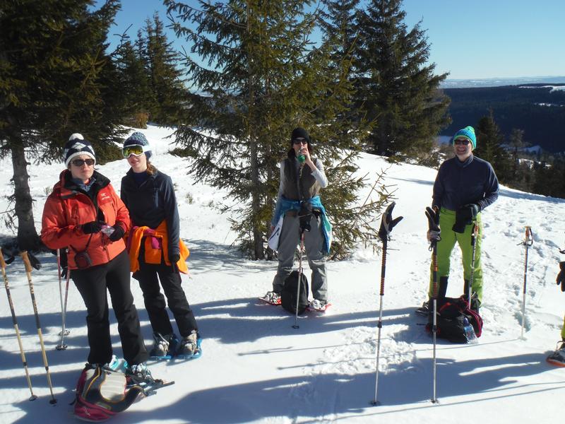 Rando raquettes Excursion journée - Bureau des Guides d'Auvergne