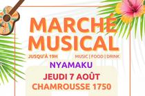 Marché en musique artisans et producteurs éco-responsables 1750 Chamrousse