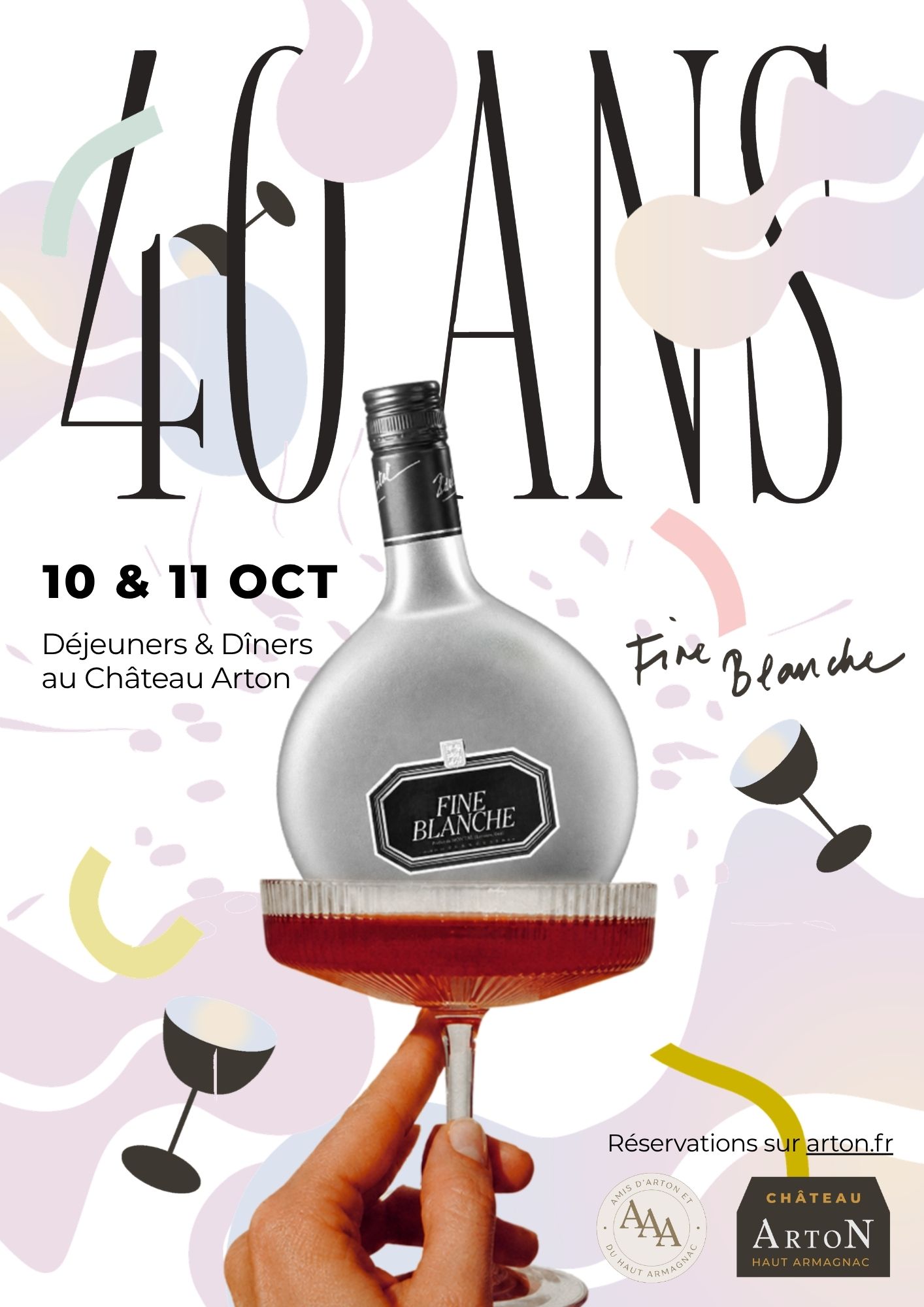 La Fine Blanche® Fête ses 40 ans au Château Arton_Lectoure