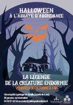 Halloween à l’Abbaye : « La Légende de la Créature Endormie »