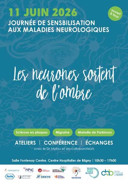 Affiche de la journée Maladies Neurologiques à Bligny