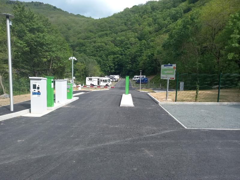 Aire de Stationnement Camping Car Park de Mazamet 