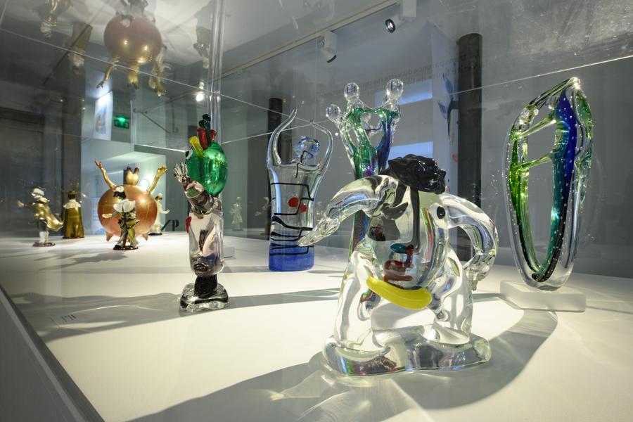 Exposition " Evasion", Verre contemporain. Collection Denise et Marcel Heider. Maison Gribaldi_Évian-les-Bains