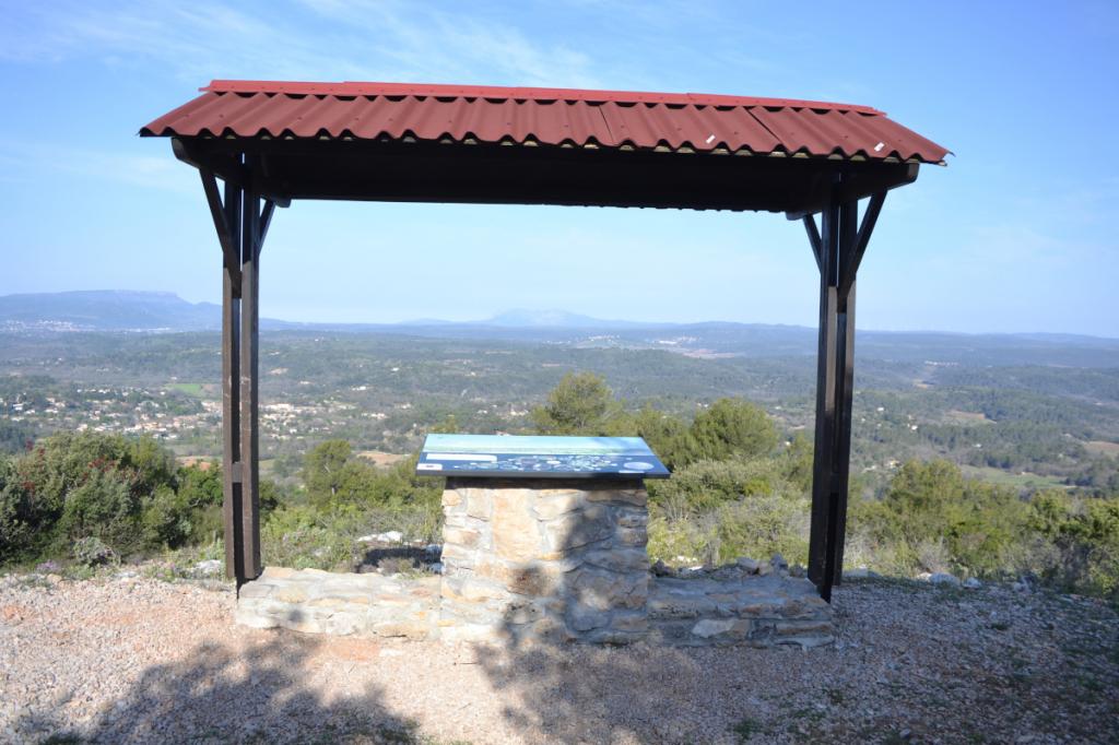 Table d'orientation - Colline du Déffens Bras