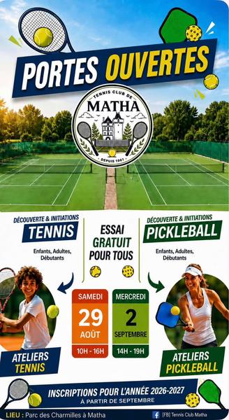 Portes ouvertes - Tennis club