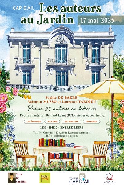 LES AUTEURS AU JARDIN_Cap-d'Ail