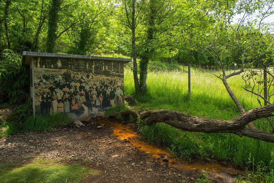 Jaujac - Source du Peschier ©S.BUGNON