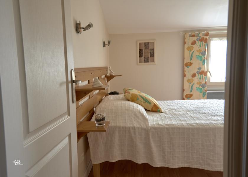 Deuxième chambre, avec un lit double