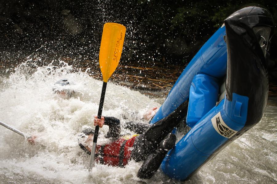 Canoë-raft Adventures Payraud Session Raft Passy