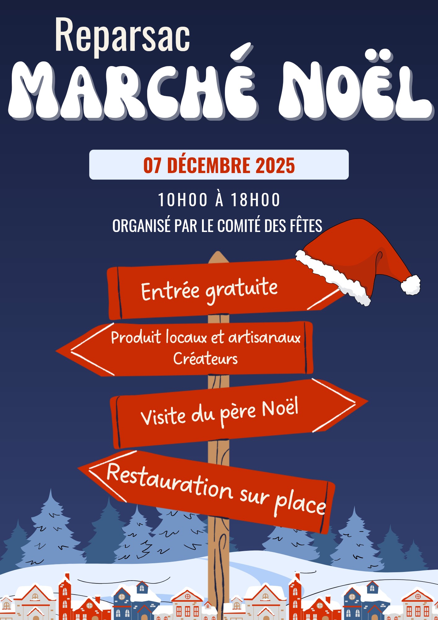 Marché de Noël | Réparsac