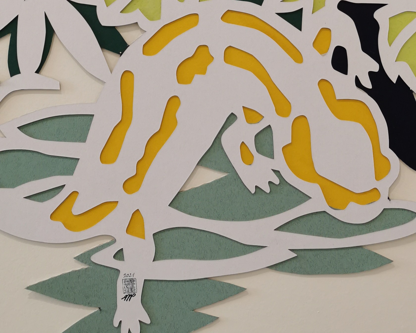 Visite de l'atelier d'Anja Madsen Pernot