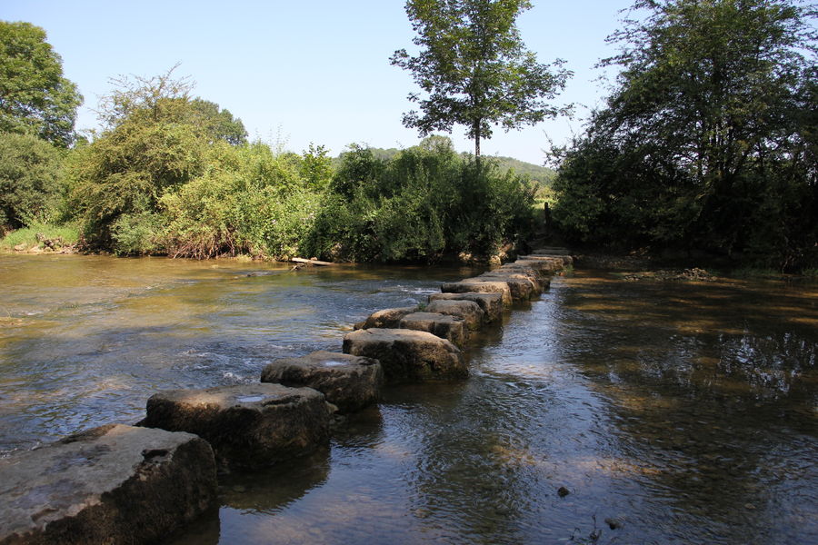 Gué sur le Suran Gué sur le Suran