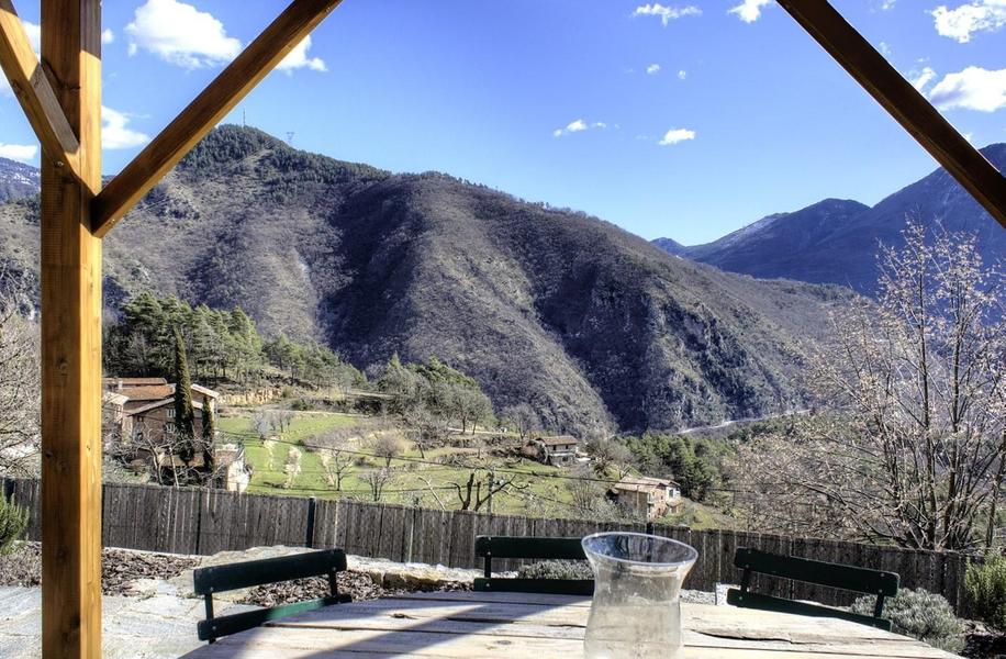 Gîte l'Aire - Vue panoramique - Lantosque - Gîtes de France des Alpes-Maritimes