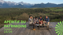Apéritif du Patrimoine aux Hautes Glaces_Cornillon-en-Trièves