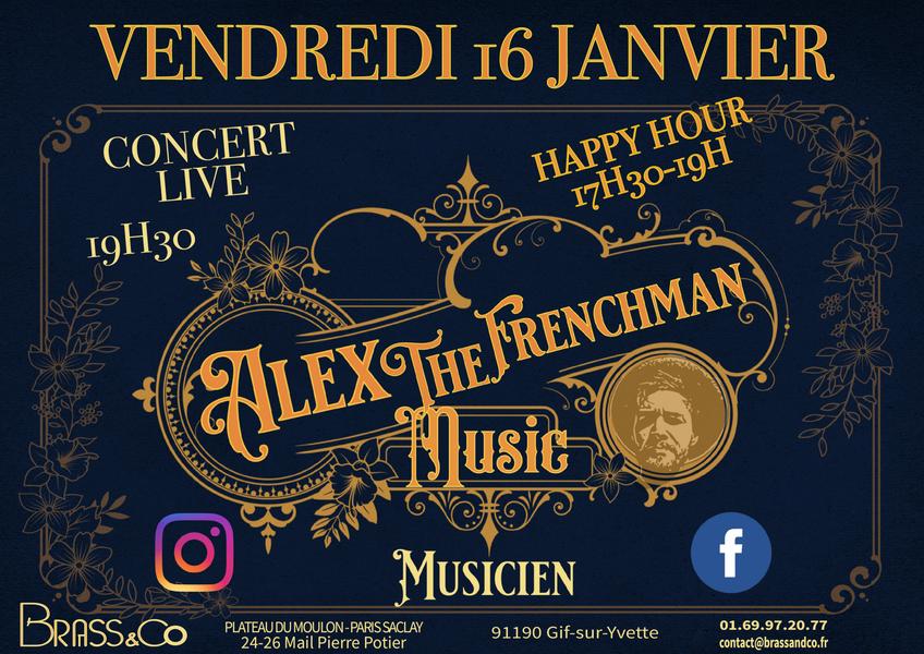 concert ALEX THE FRENCHMAN