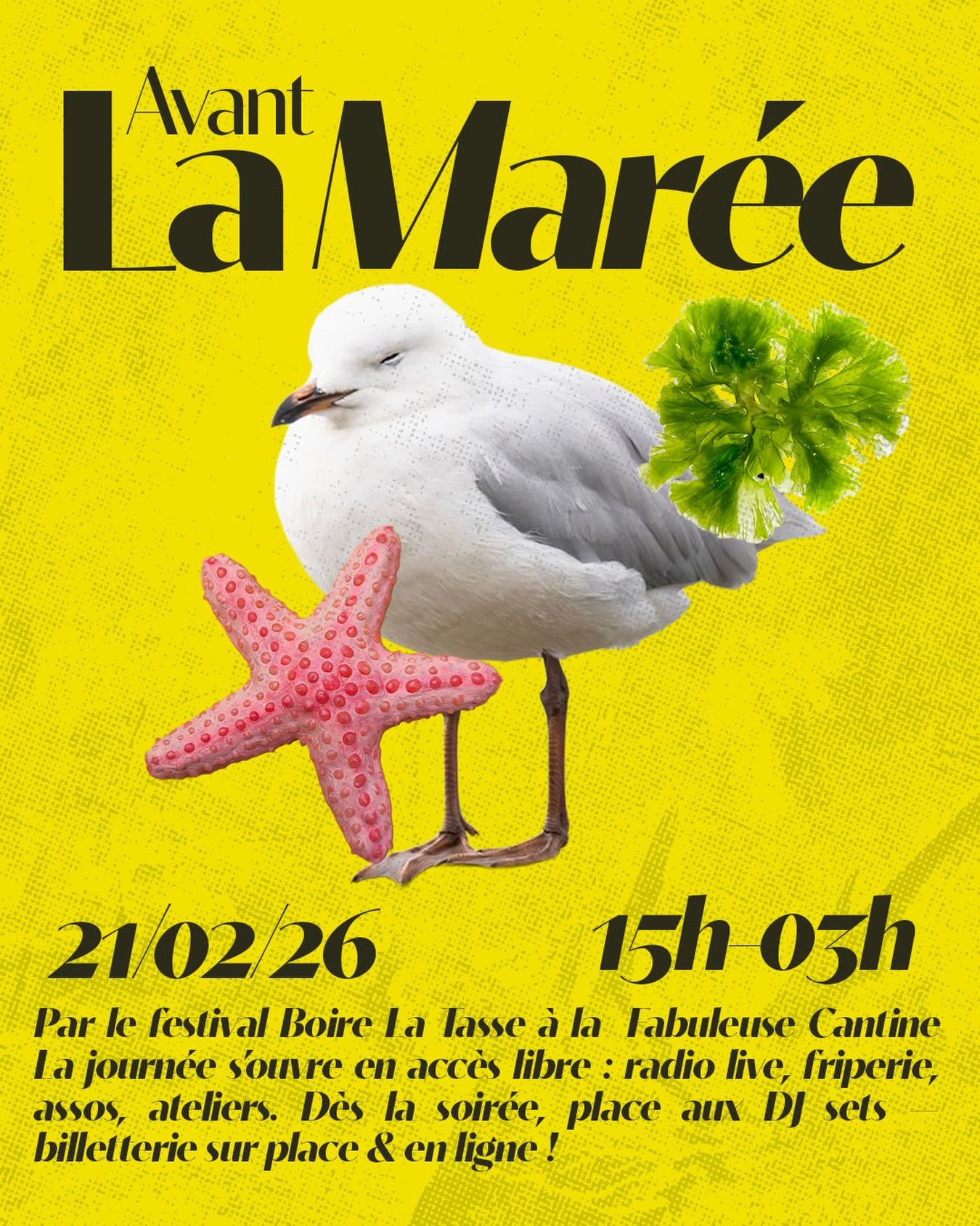 Animation - Avant La Marée par le festival Boire la Tasse