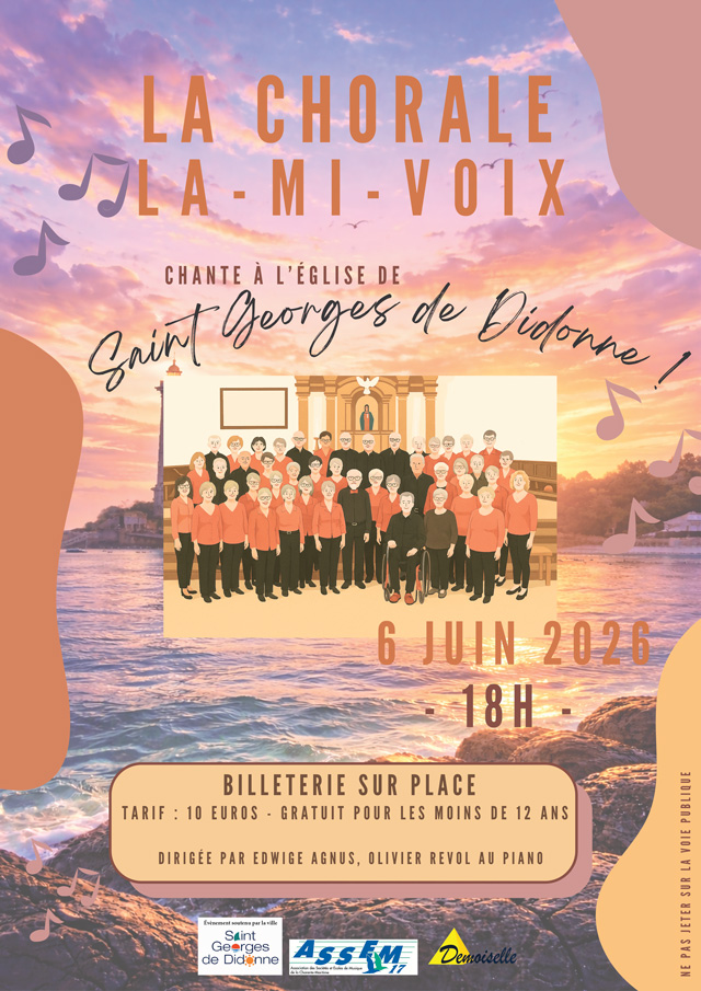 Concert de la chorale La-Mi-Voix