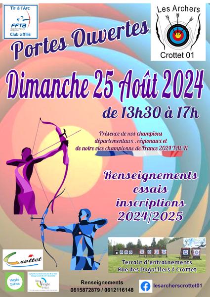 http://Portes%20ouvertes%20tir%20à%20l'arc%20Les%20Archers%20Crottet%2001