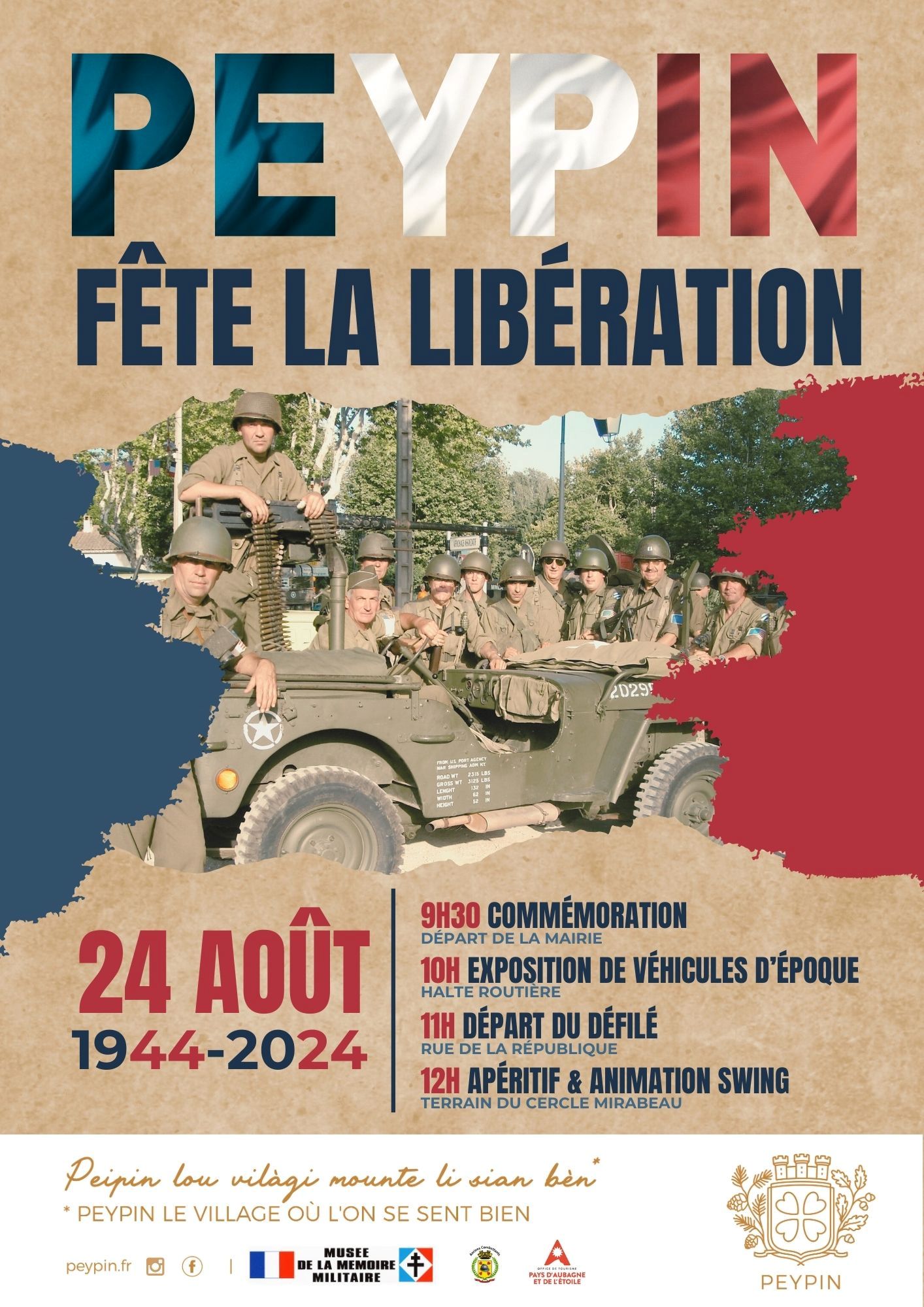 80e anniversaire de la Libération de Peypin