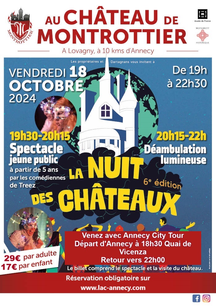 La Nuit des châteaux en City Tour