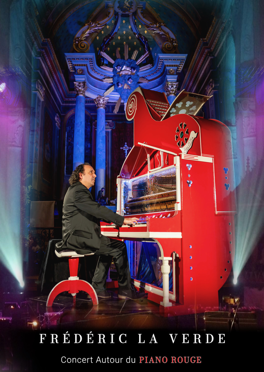 Frédéric La Verde autour du piano