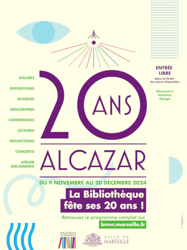 La bibliothèque de l'Alcazar fête ses 20 ans