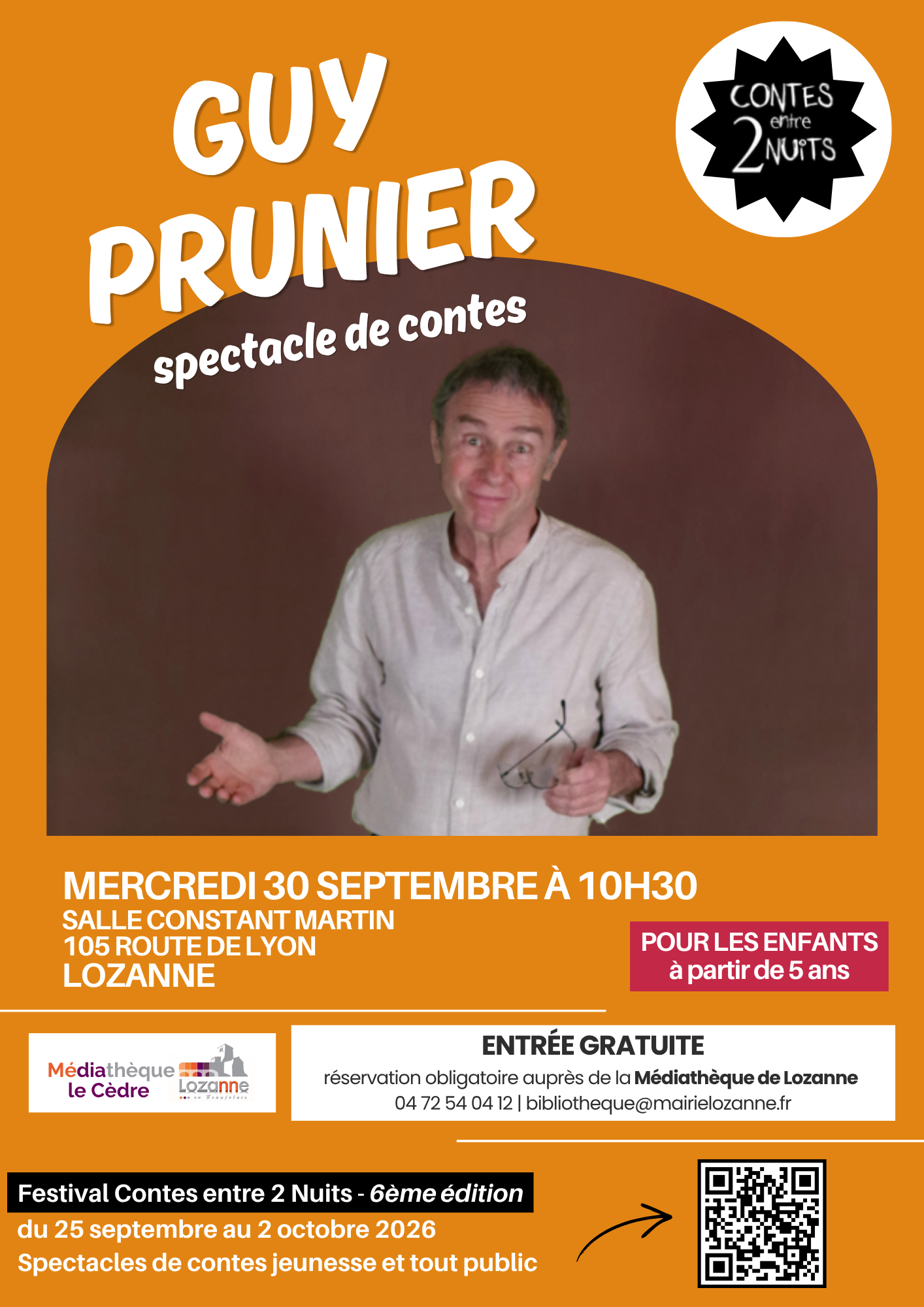 Guy Prunier à Lozanne