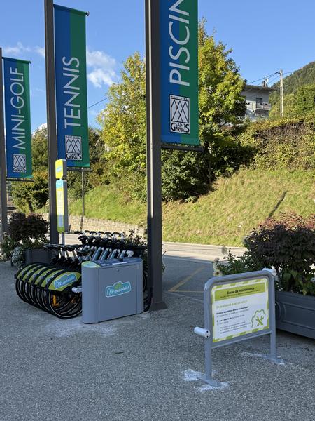 Borne MontenVélo - Piscine de Saint-Gervais_Saint-Gervais-les-Bains