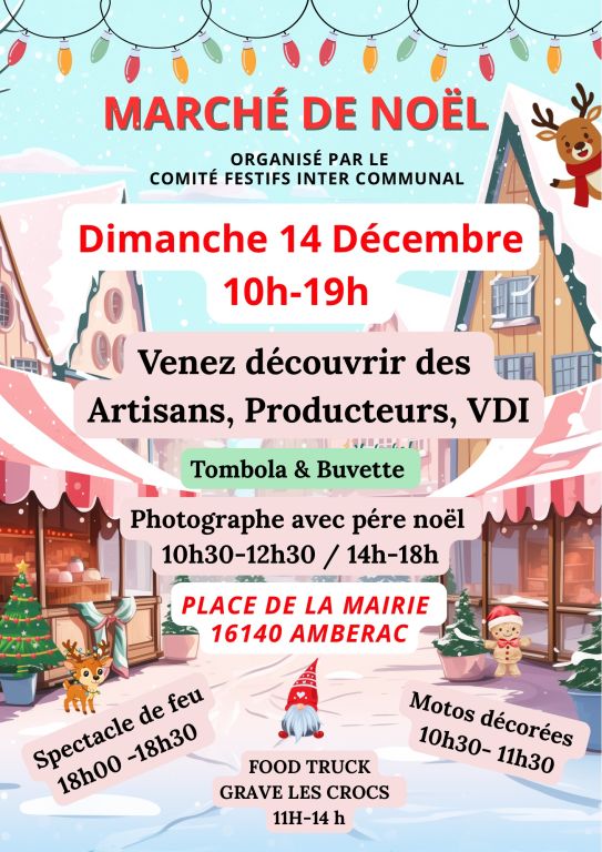 Marché de Noël_Ambérac