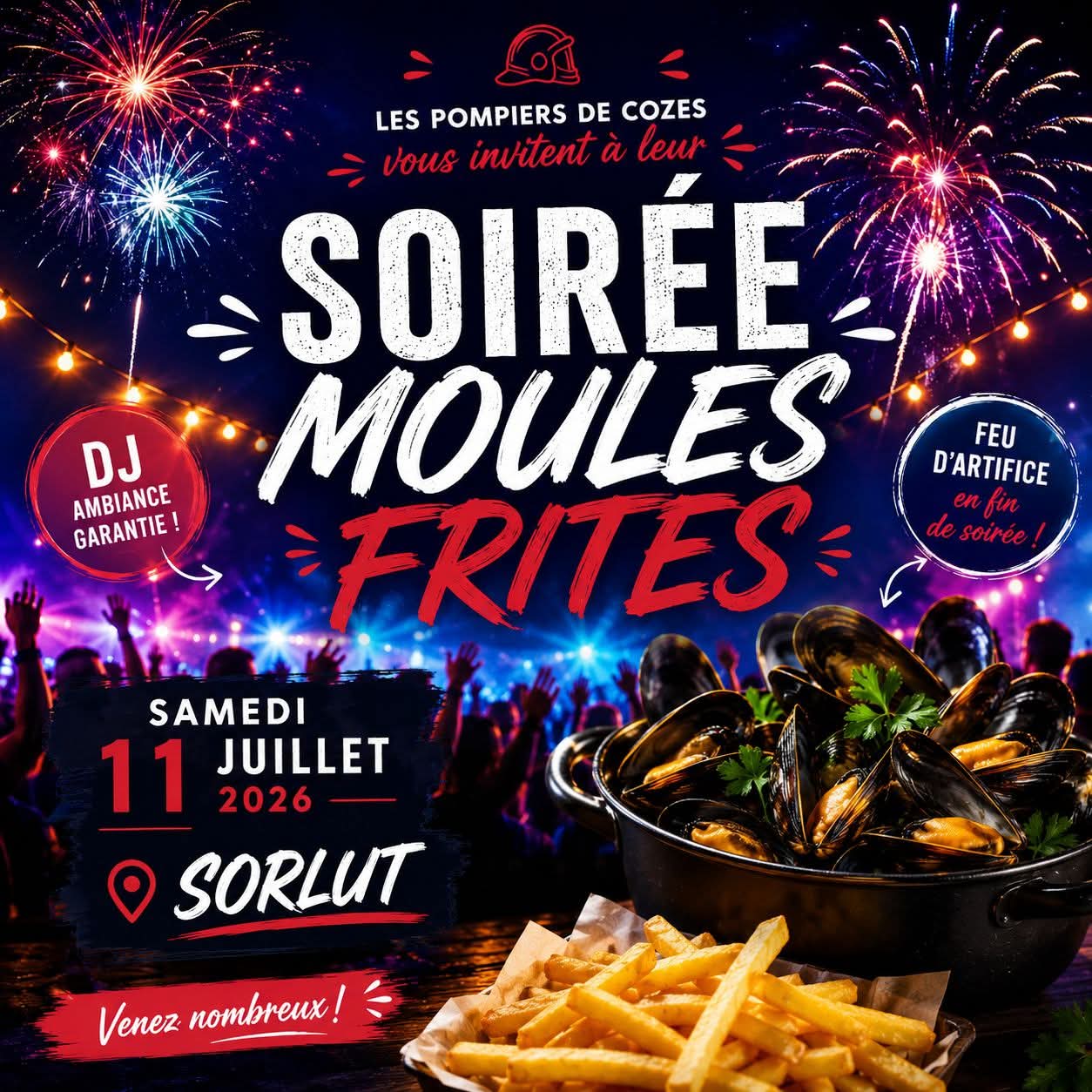 Soirée moules frites