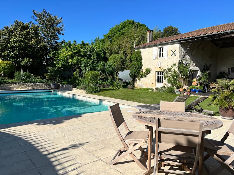 Maison et piscine