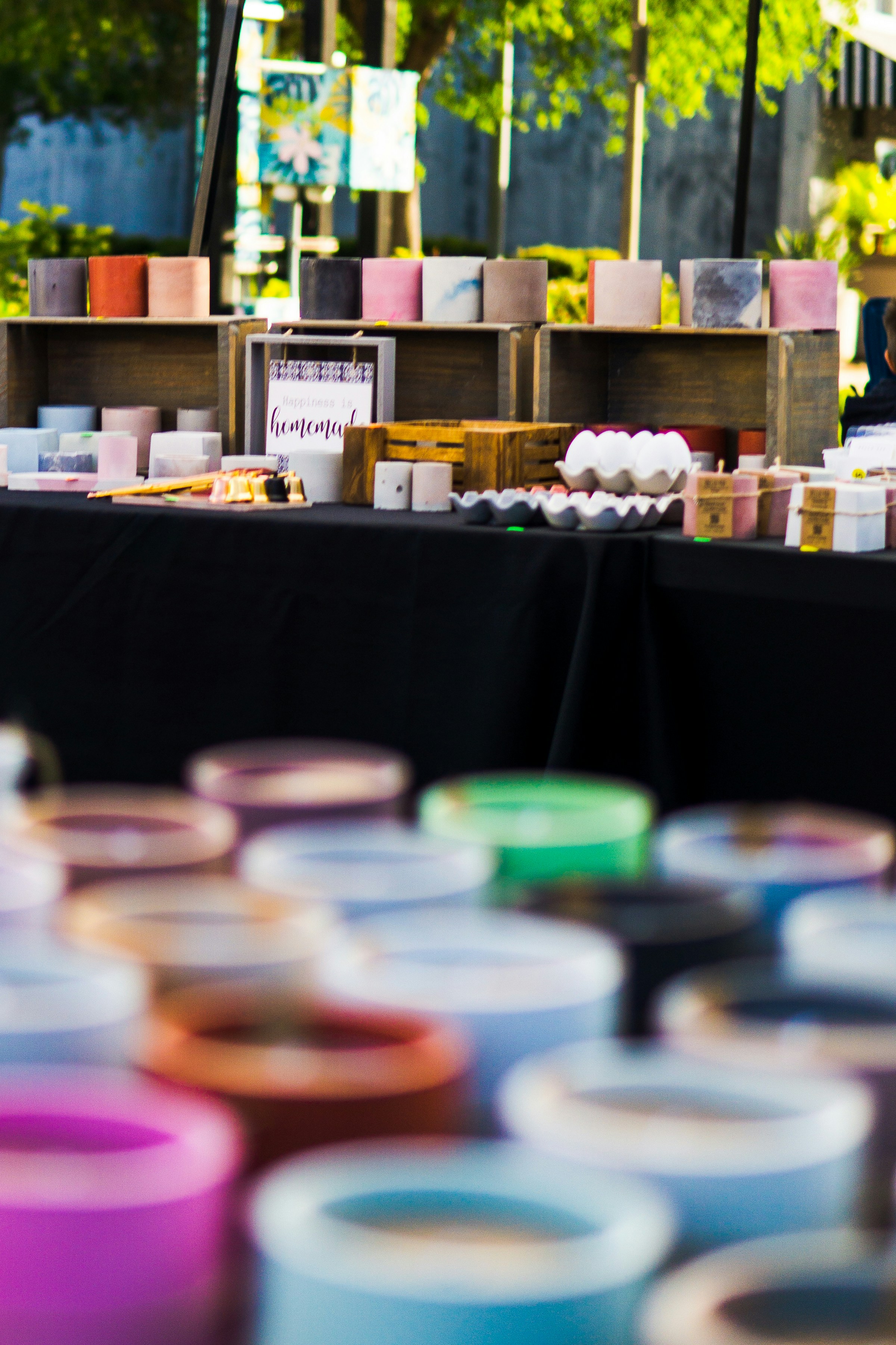 Marché de producteurs au Parc Sauvage