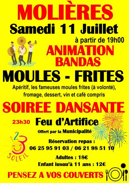 Repas Dansant et Feu d'artifice