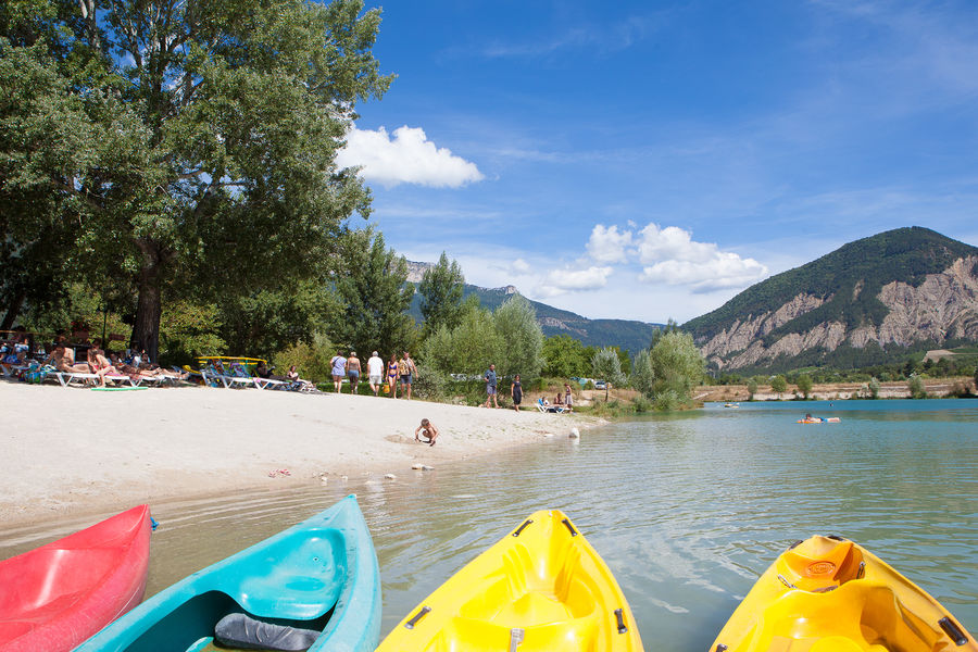 Camping - Le Lac Bleu - Châtillon en Diois