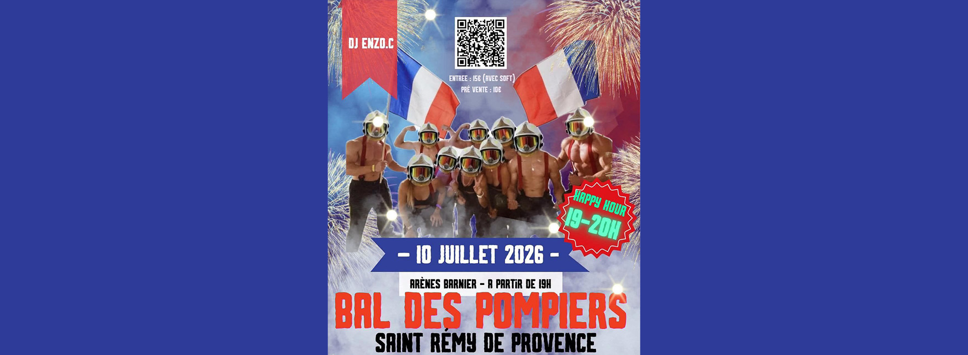 Bal des pompiers de Saint-Rémy-de-Provence